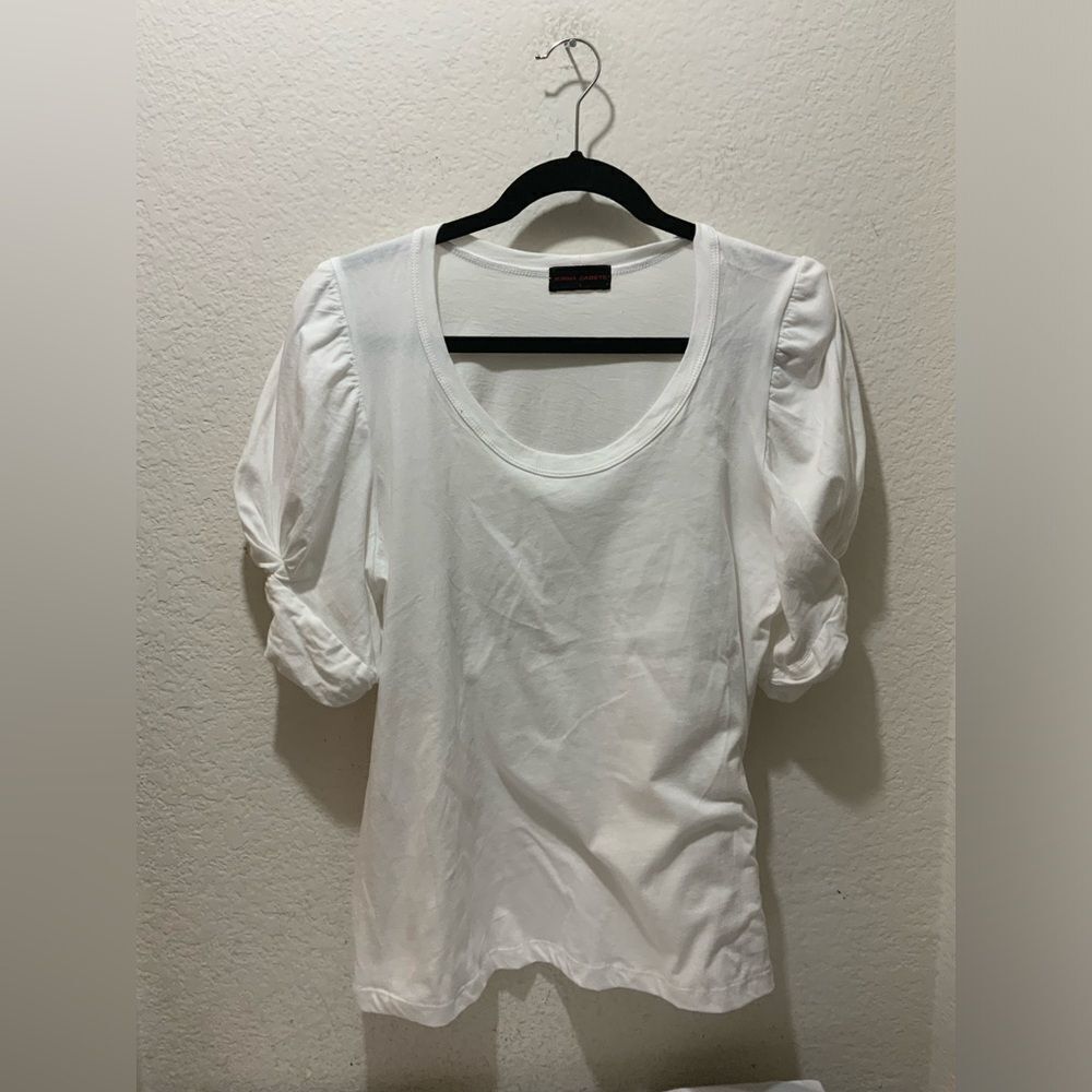 Kirna Zabete White top size L